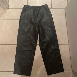Leather pants